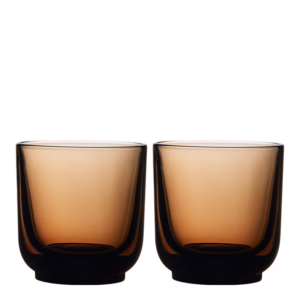 Fellow Pirch cappuccinoglas 19 cl 2-pack Amber