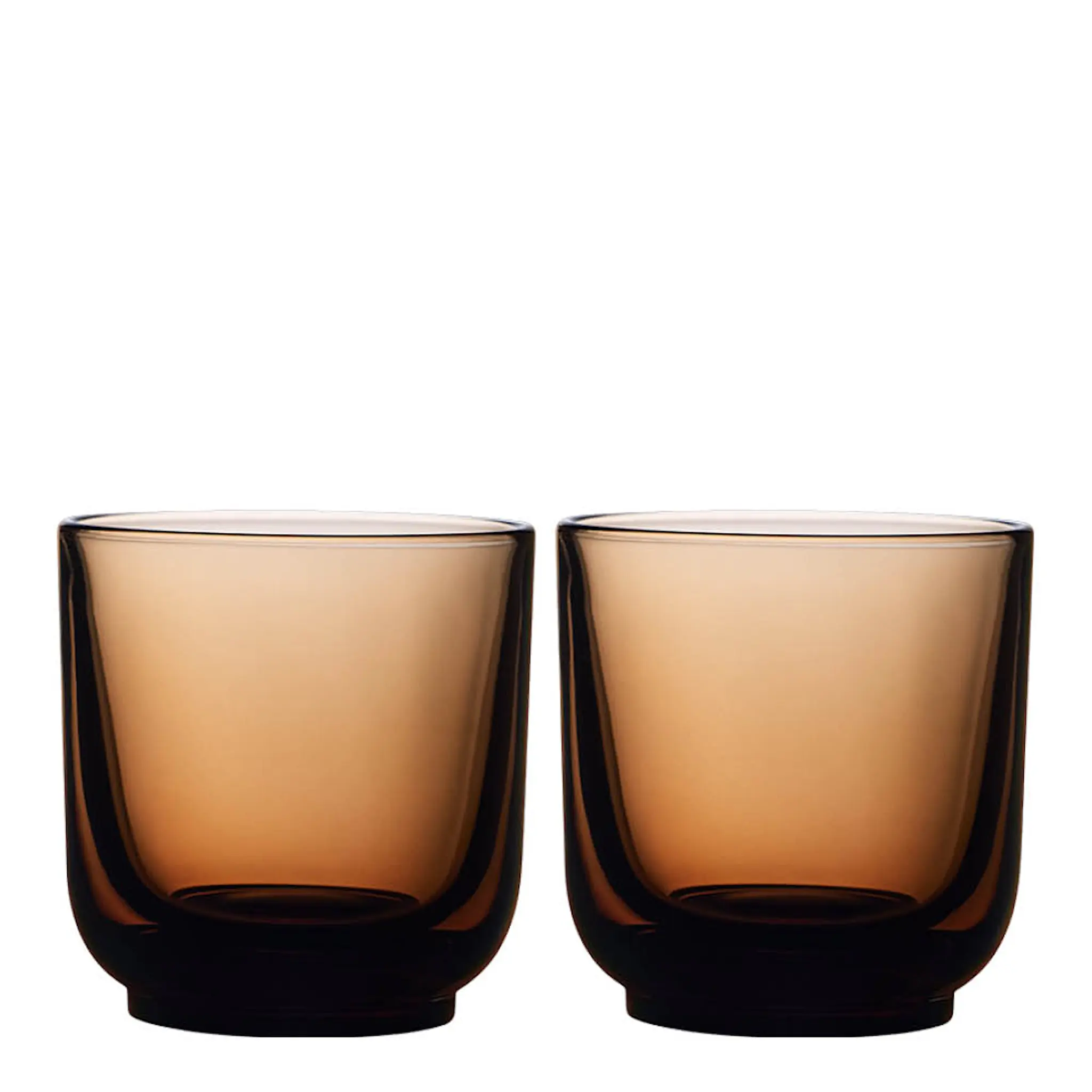 Fellow Pirch cappuccinoglas 19 cl 2-pack Amber