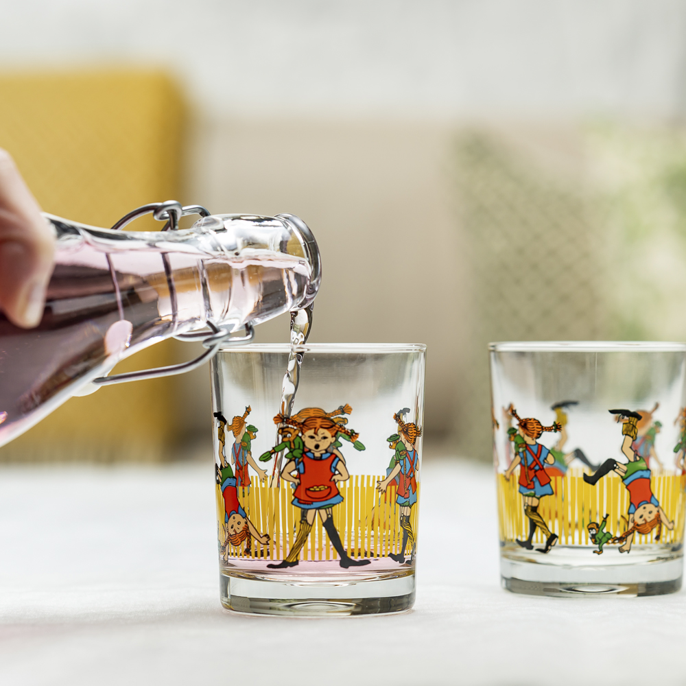 Muurla Pippi Långstrump Dricksglas 20 cl