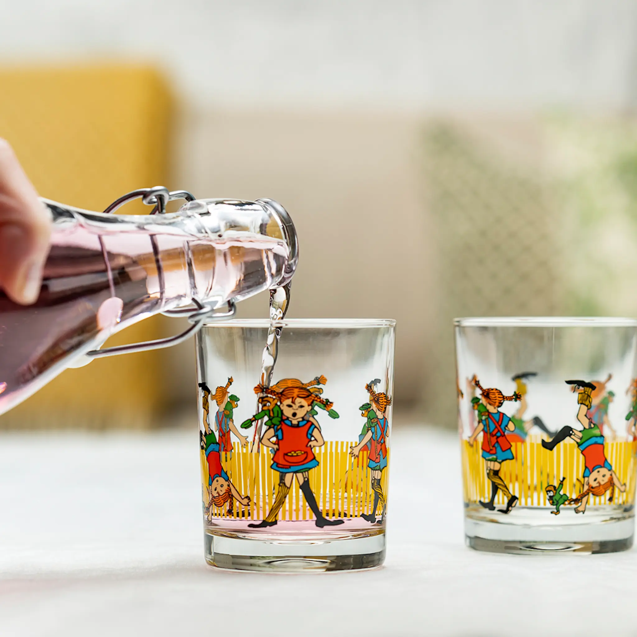 Muurla Pippi Långstrump Dricksglas 20 cl