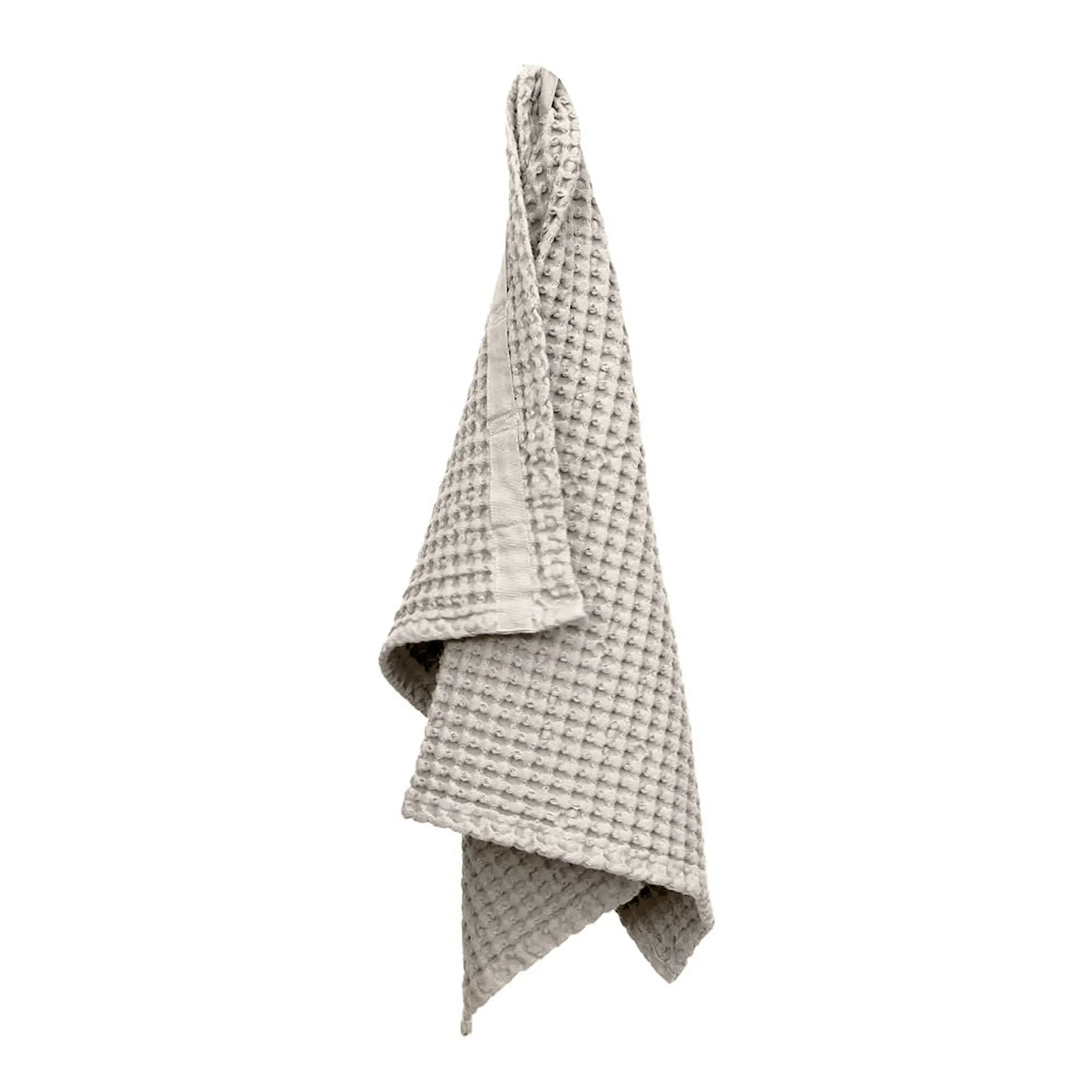 The Organic Company Big Waffle käsipyyhe 50x75 cm stone