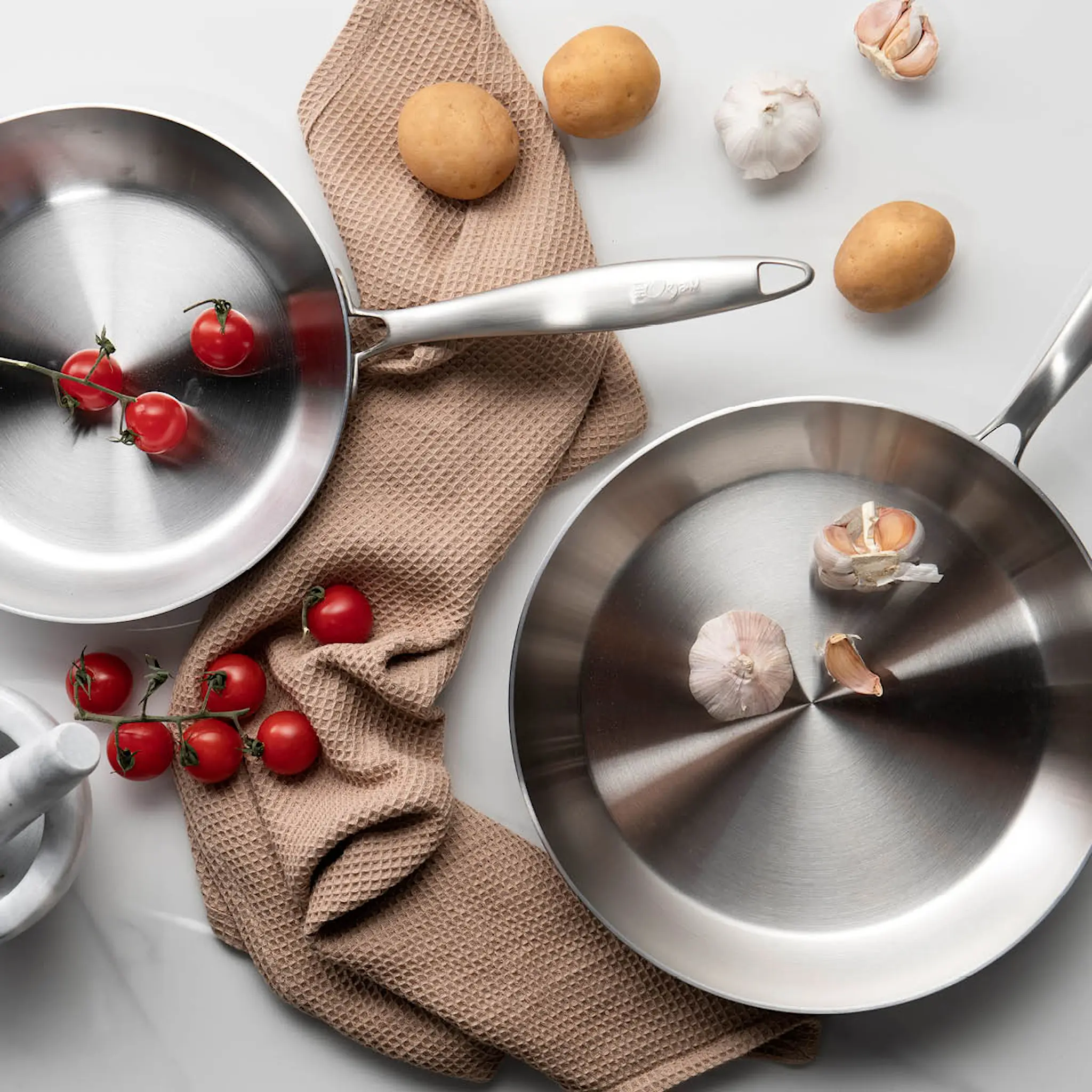 Modern House Chef Ørjan stekpanna 24 cm borstat stål