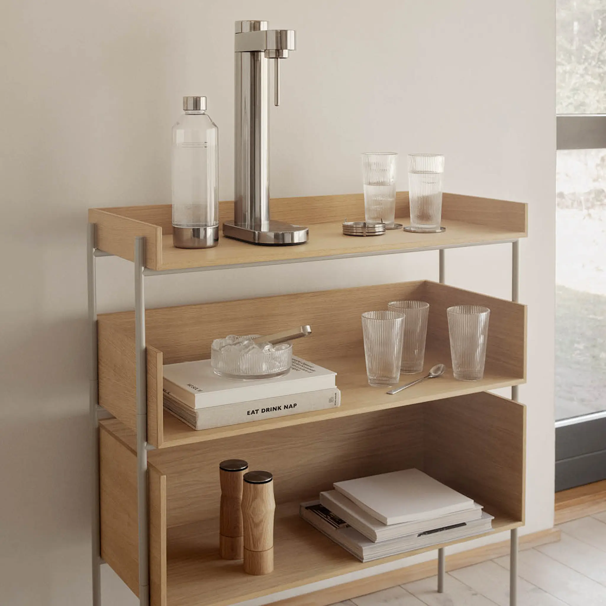 Stelton Pilastro drikkeglass 35 cl 4 stk klar