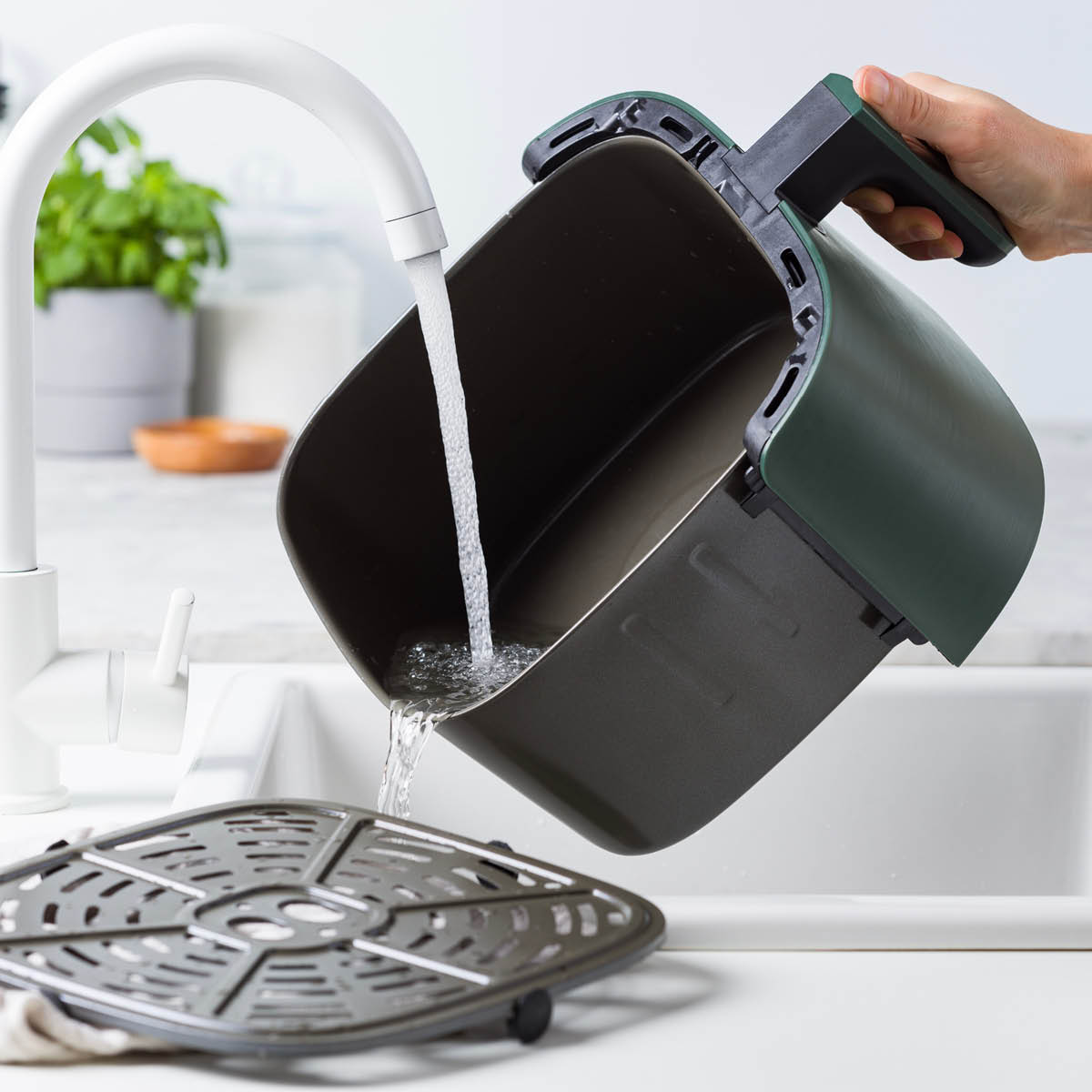 GreenPan Bistro XXL airfryer 7,2 L Pine Green