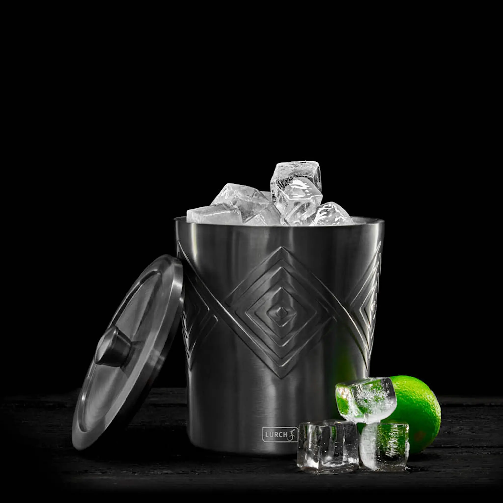 Lurch Isbehållare 1,5 L smokey grey