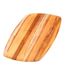 Serverings- och skärbräda (L) 41x28 cm teak