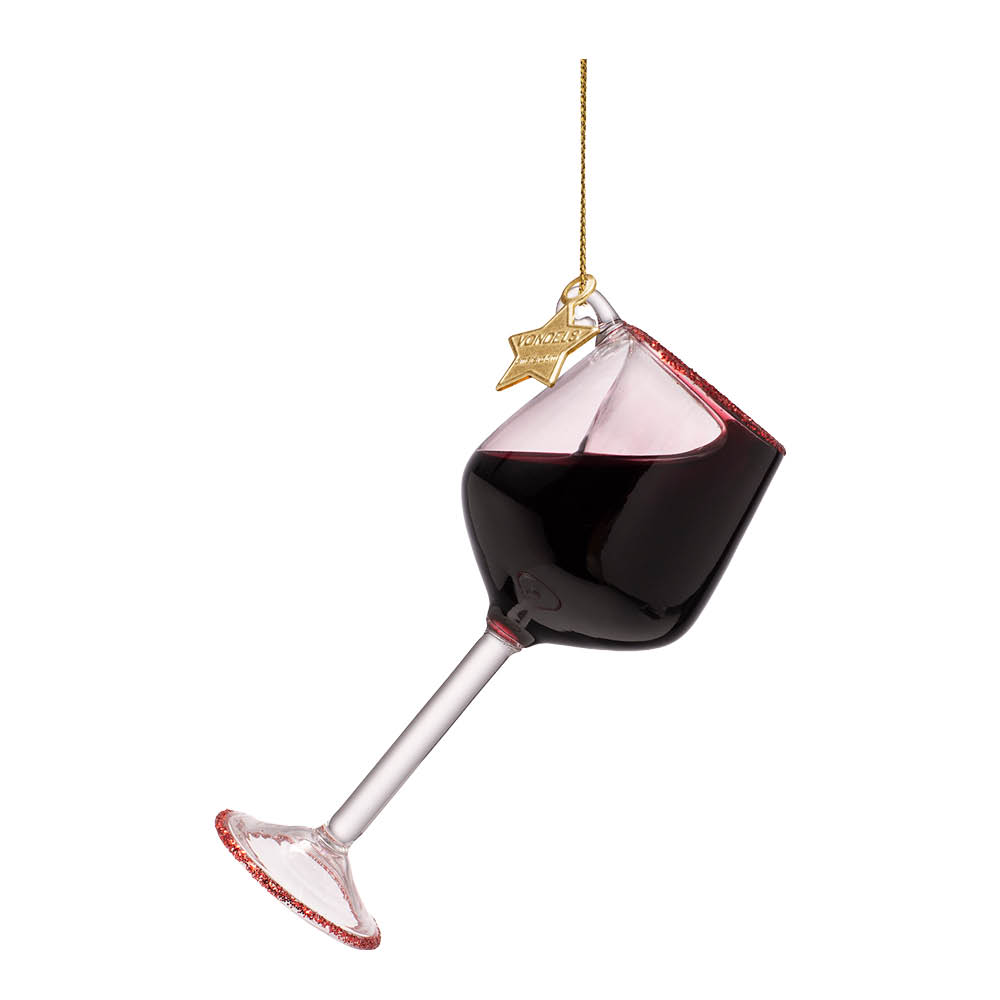 Vondels Cocktail Club Riippukoriste Punaviinilasi 9,5 cm Punainen