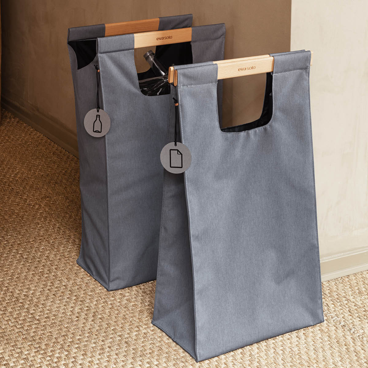 Eva Solo Kildesorteringsbag 28L mørk grå