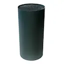 Knivblock med strån Svart