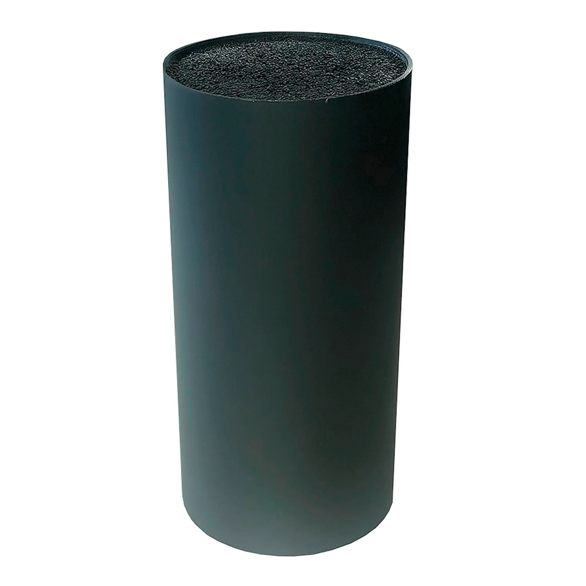 Diverse Knivblokk med strå Svart