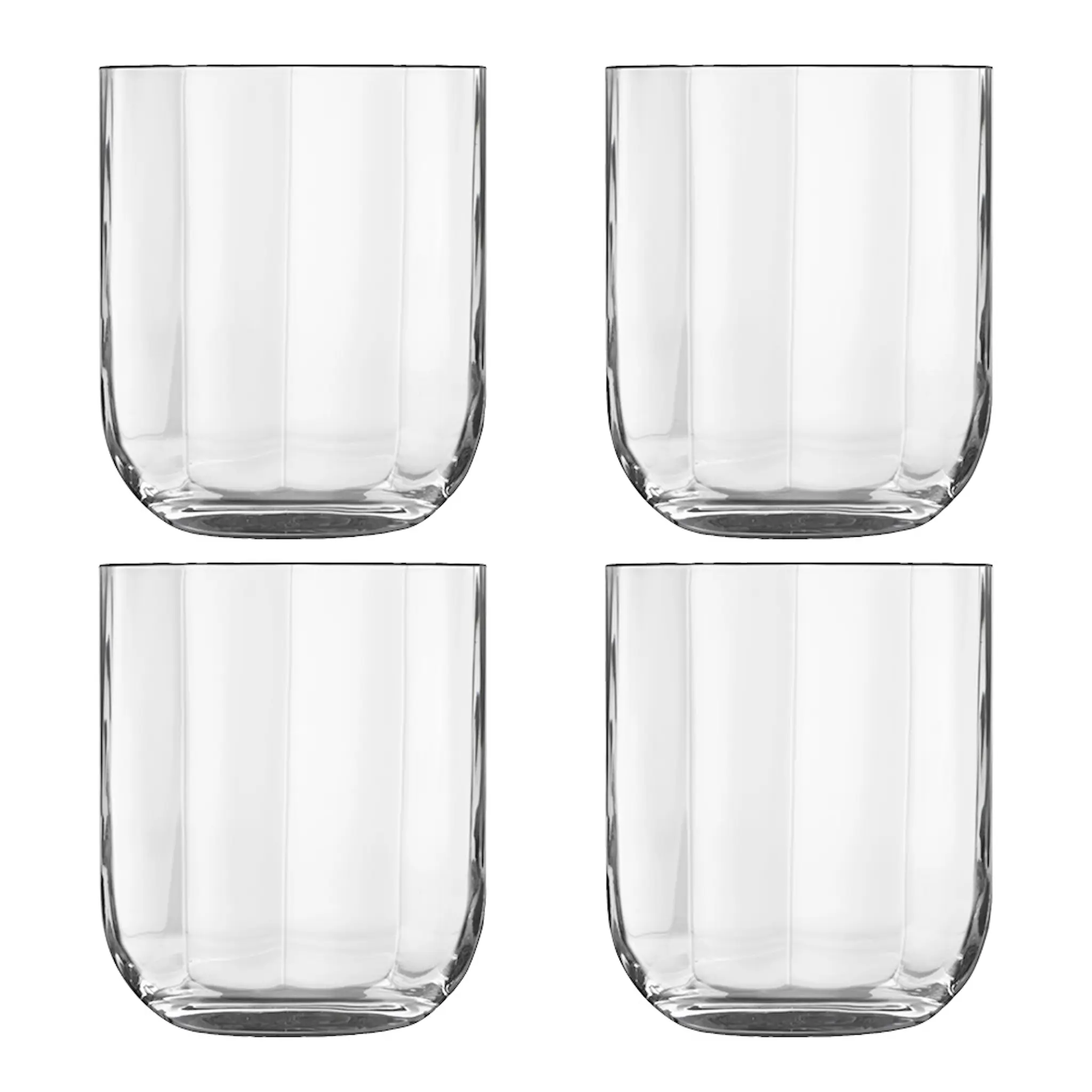 Luigi Bormioli Jazz vattenglas/whiskyglas 35 cl 4-pack