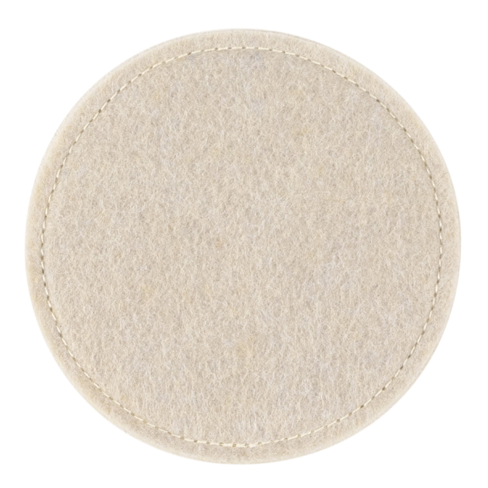 Ziczac Nuno glassbrikker 4 stk beige