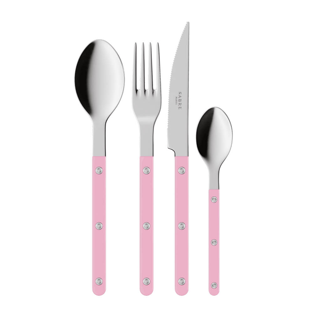 Sabre Bistrot ruokailuvälinesarja 24 kpl Pink
