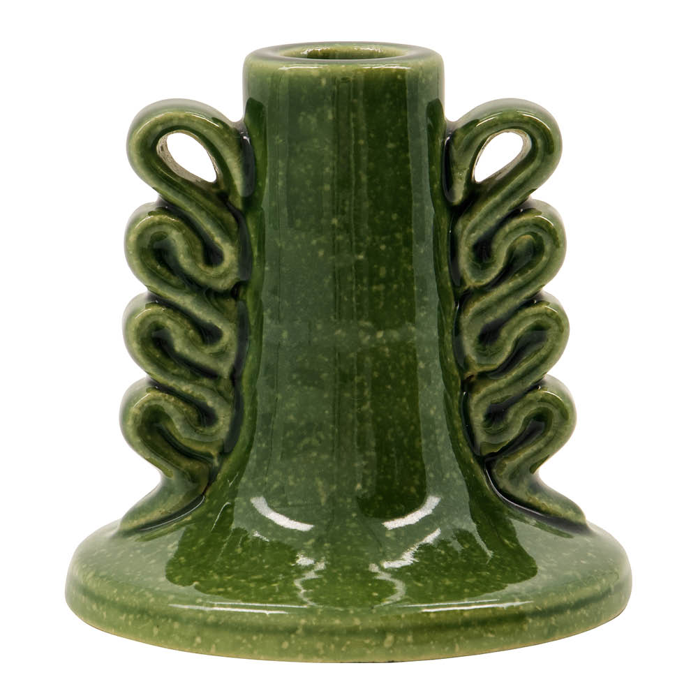 House Doctor Diva Kynttilänjalka 9,5x10 cm Vihreä