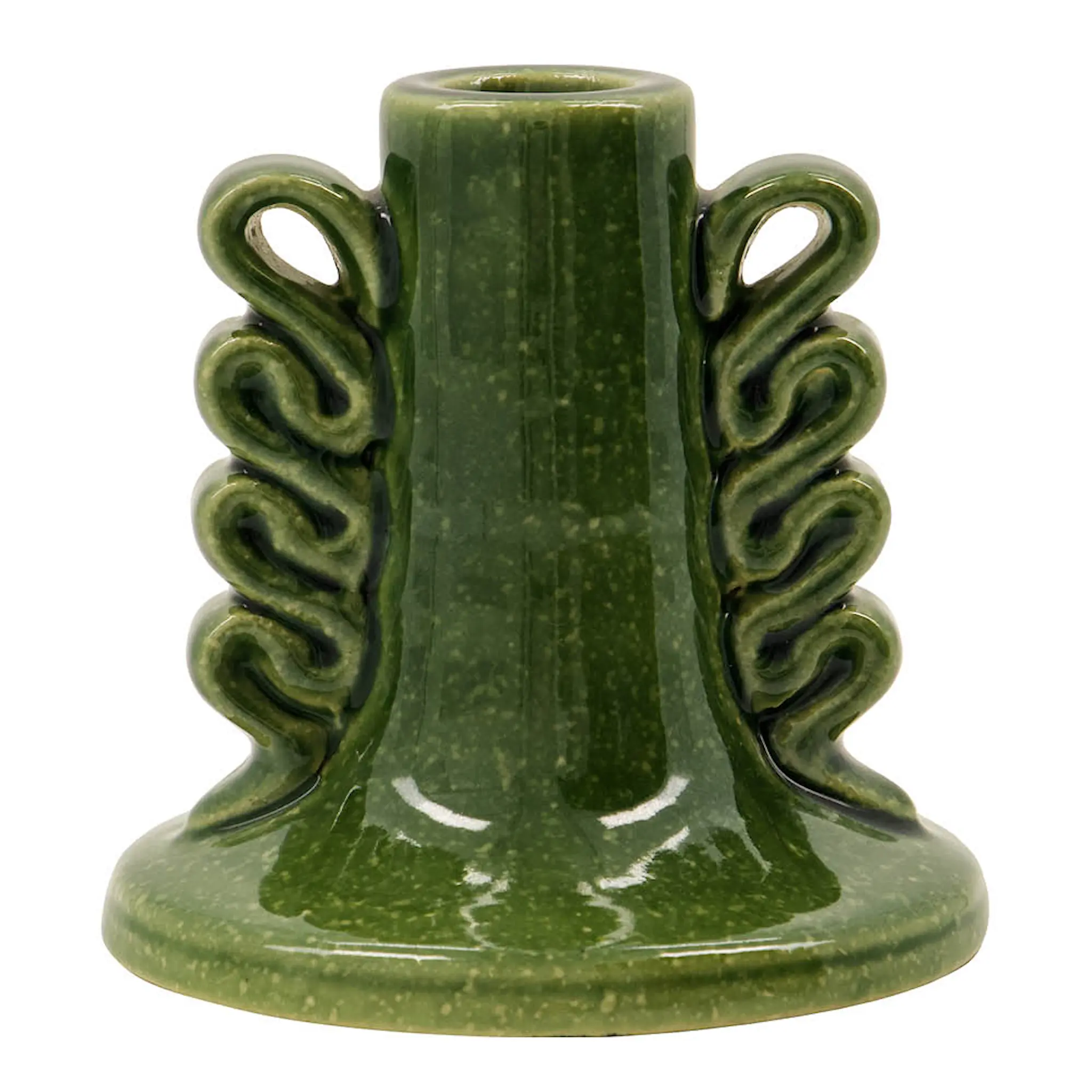 House Doctor Diva Kynttilänjalka 9,5x10 cm Vihreä