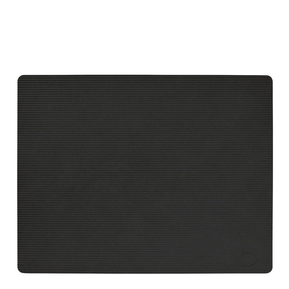 LIND DNA - Square Corduroy Pöytätabletti 35x45 cm Black Ink
