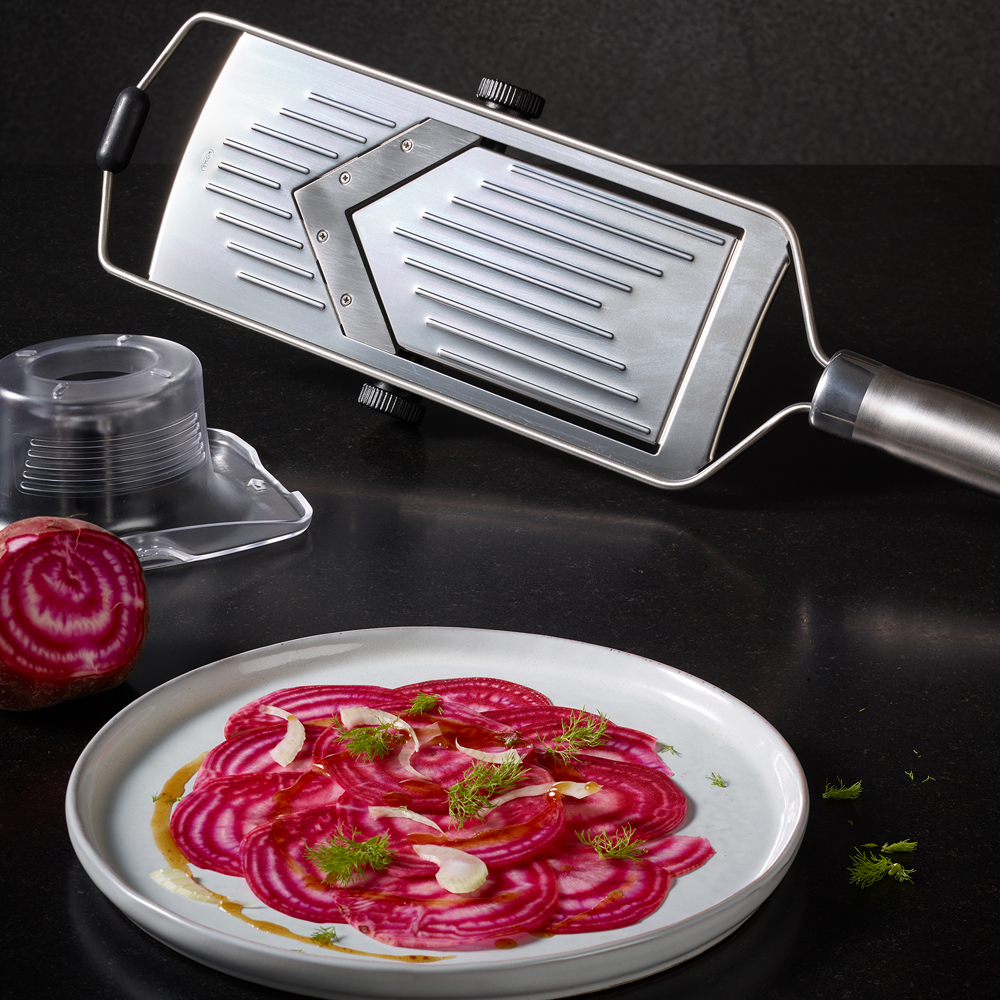 Rösle Mandolinjern v-skjær 46 cm stål