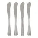 Mora smörkniv 17 cm 4-pack silverfinish