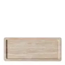 Manufacture Travertine serveringsfat 25,5x10,5 cm beige