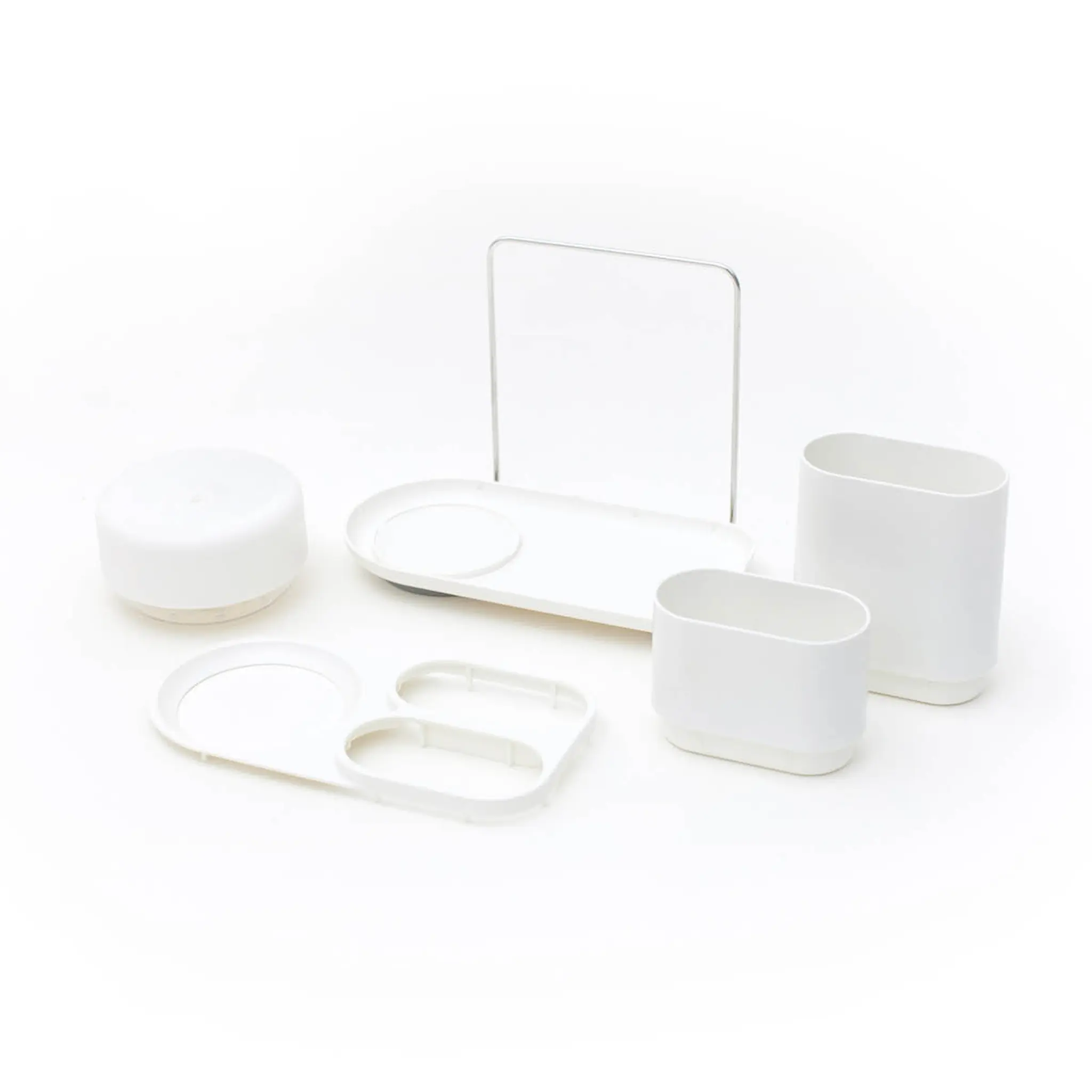 Bosign Do-Dish diskmedelspump & diskställ 16 cm vit
