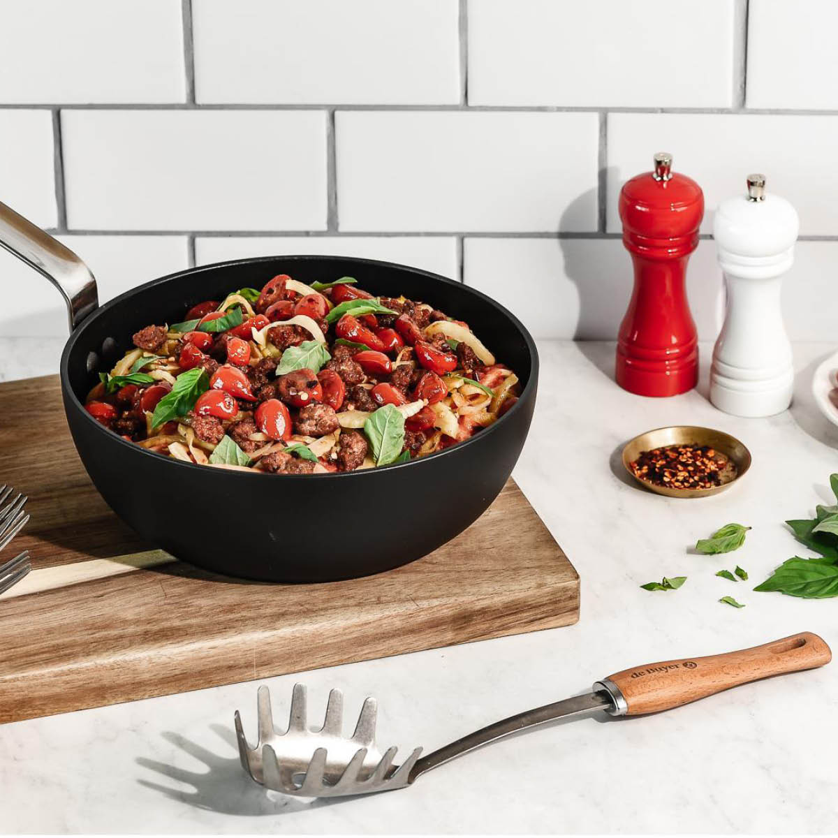 de Buyer B Bois Spagettikauha 33 cm