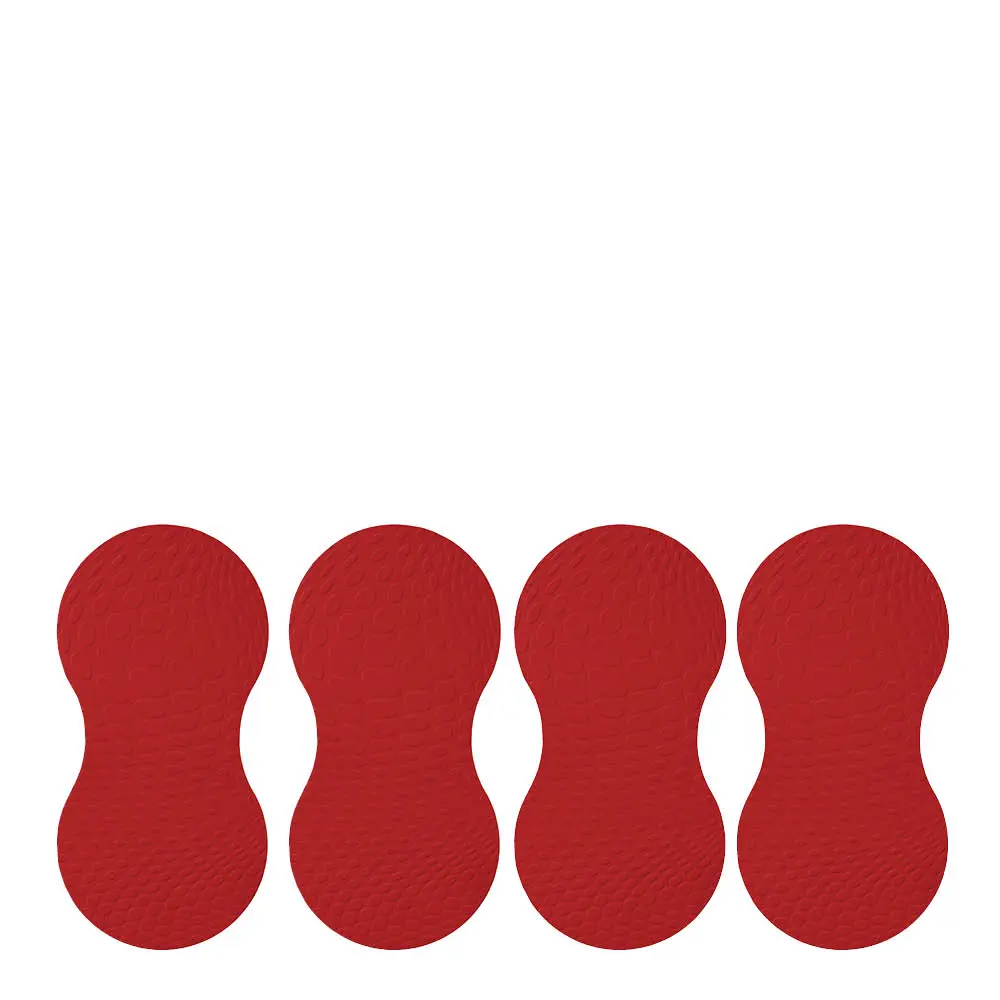 Karim Rashid Lasinalunen 24x12 cm 4 kpl Chili