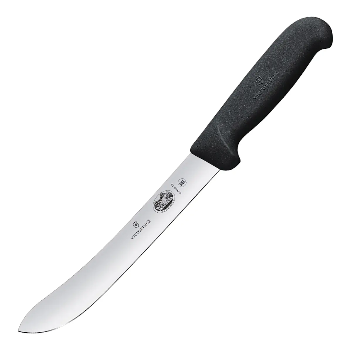 Victorinox Fibrox Slaktkniv Rundat blad 18 cm