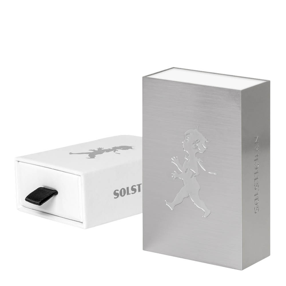 SOLSTICKAN Tulitikkurasia 5,6x,5x1,8 cm Hopea