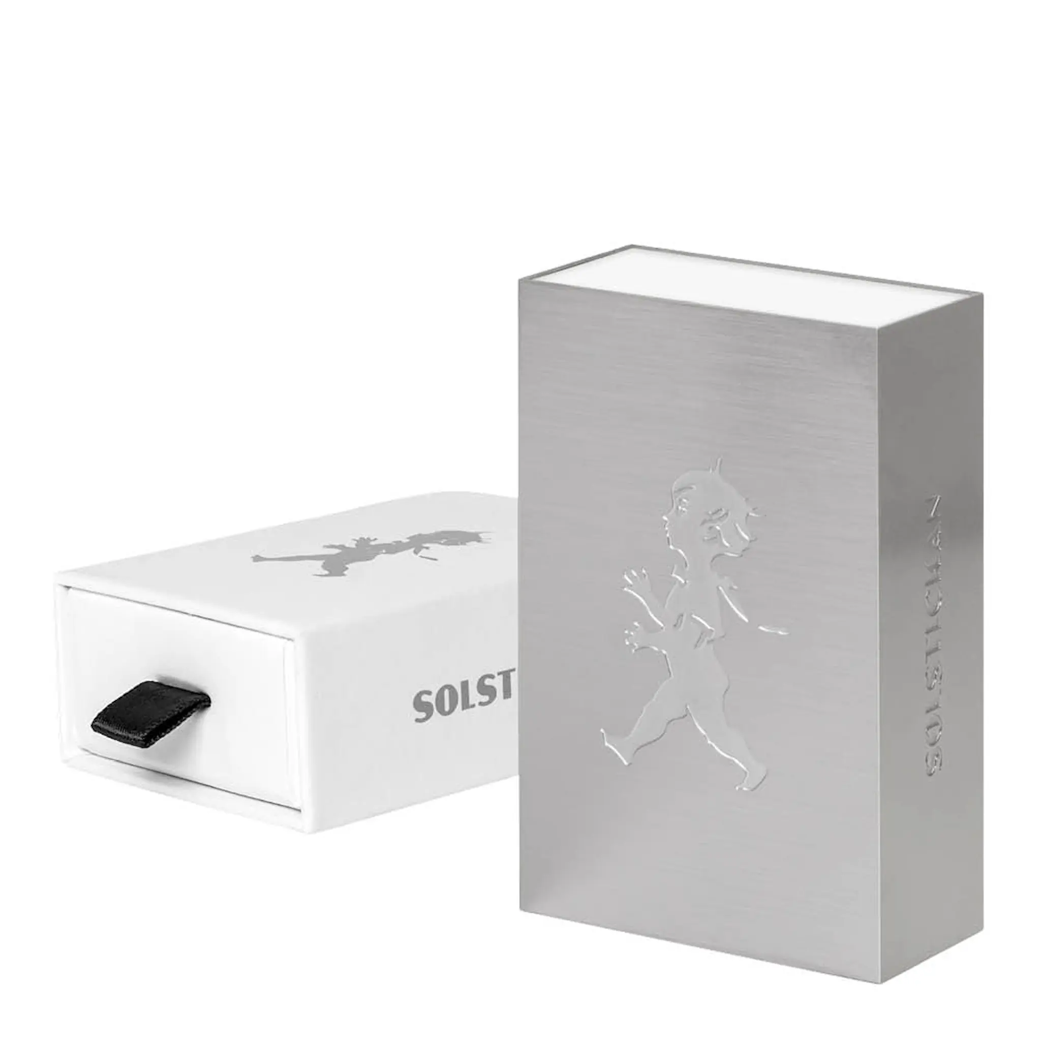 SOLSTICKAN Tulitikkurasia 5,6x,5x1,8 cm Hopea