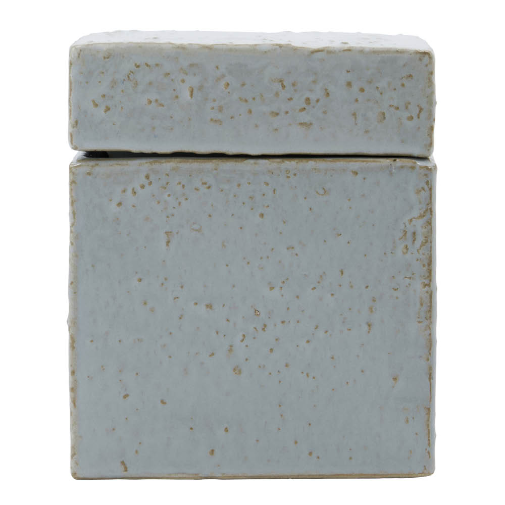 House Doctor Treasure förvaringsburk 2 delar brun/ljusblå