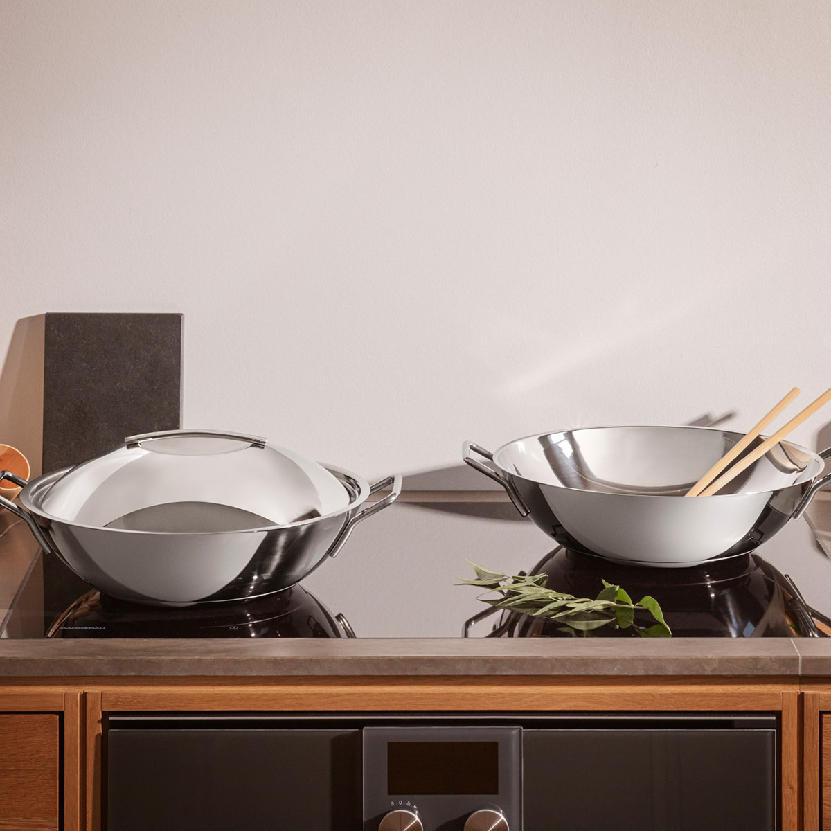 Eva Trio Stainless Steel wok 5L 32 cm