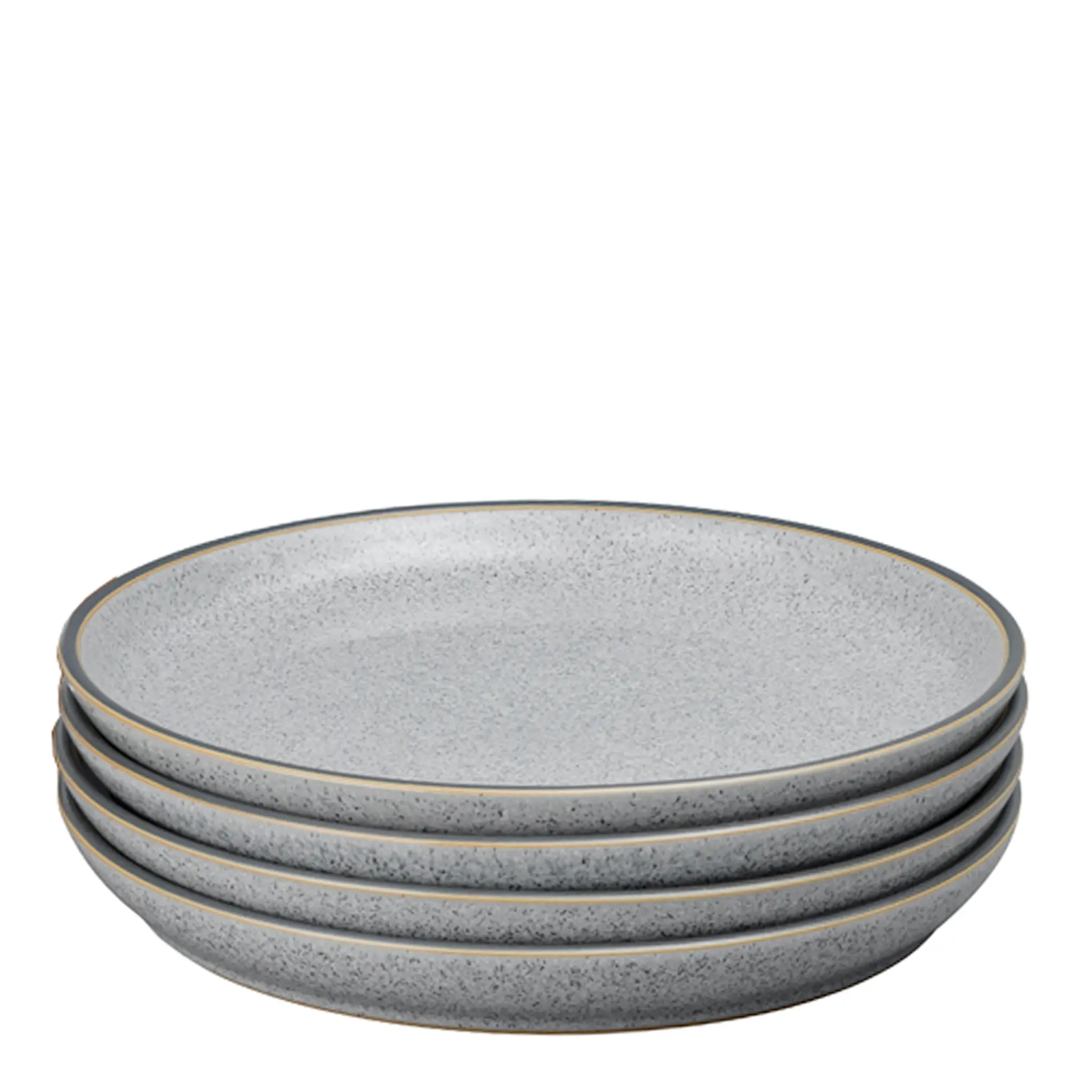Denby Studio Tallrik 26 cm 4-pack Grå