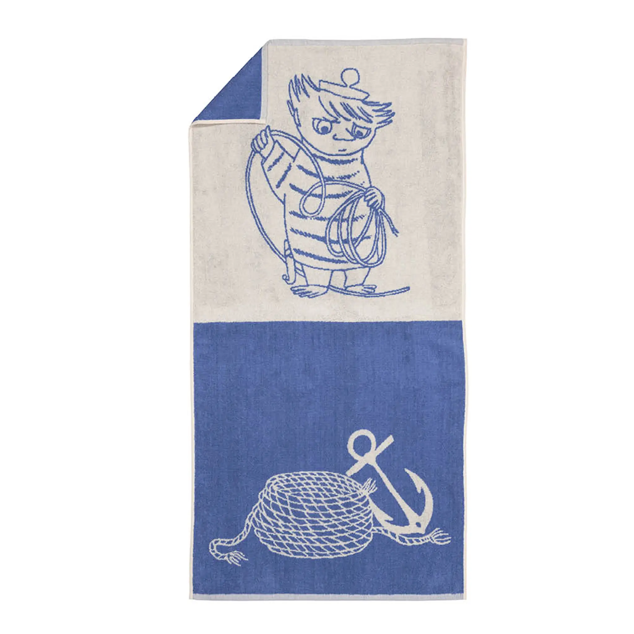 Moomin Arabia Muumi Kylpypyyhe Tuu-tikki 70x140 cm Sininen