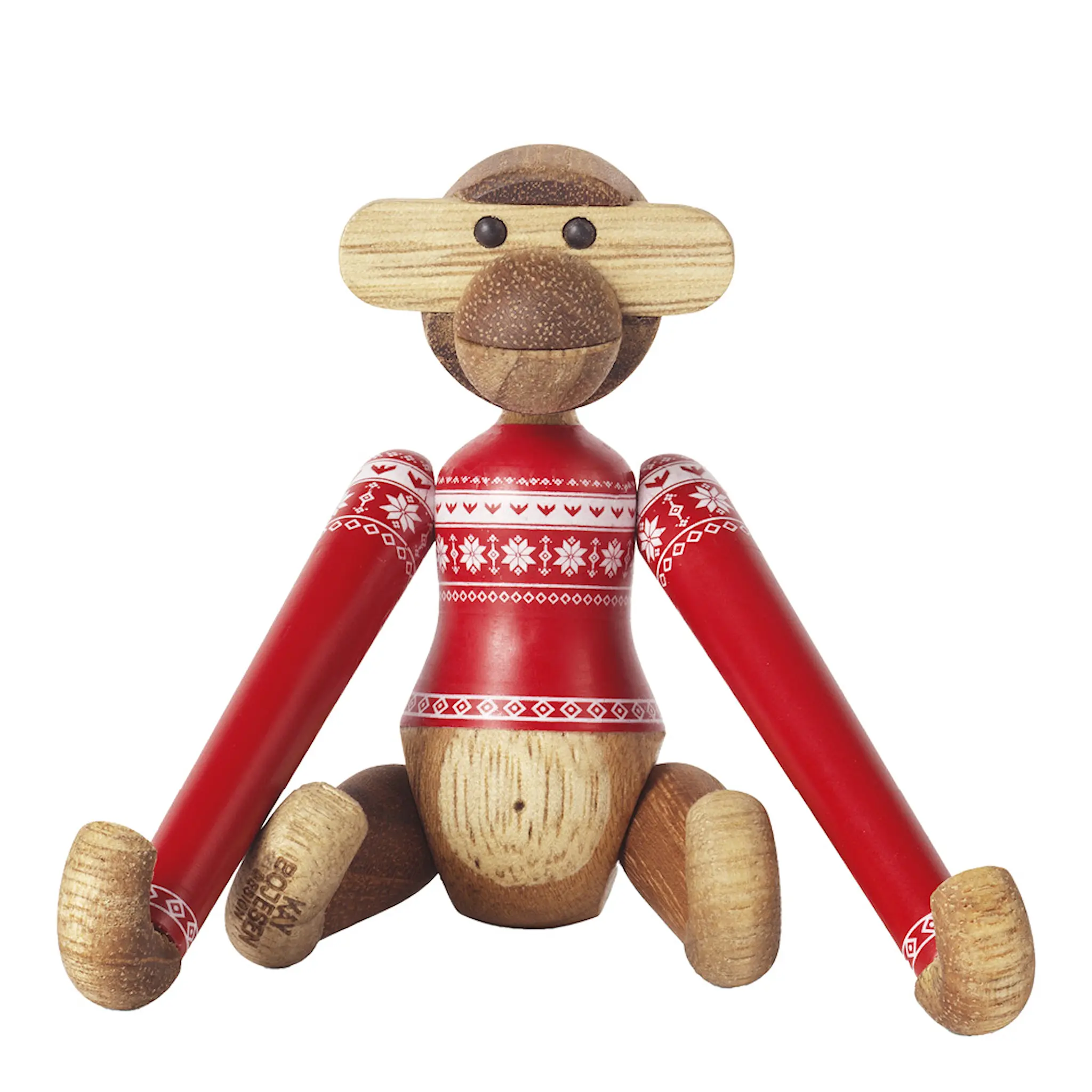 Kay Bojesen Denmark Apa christmas jumper 2024 mini teak/limba