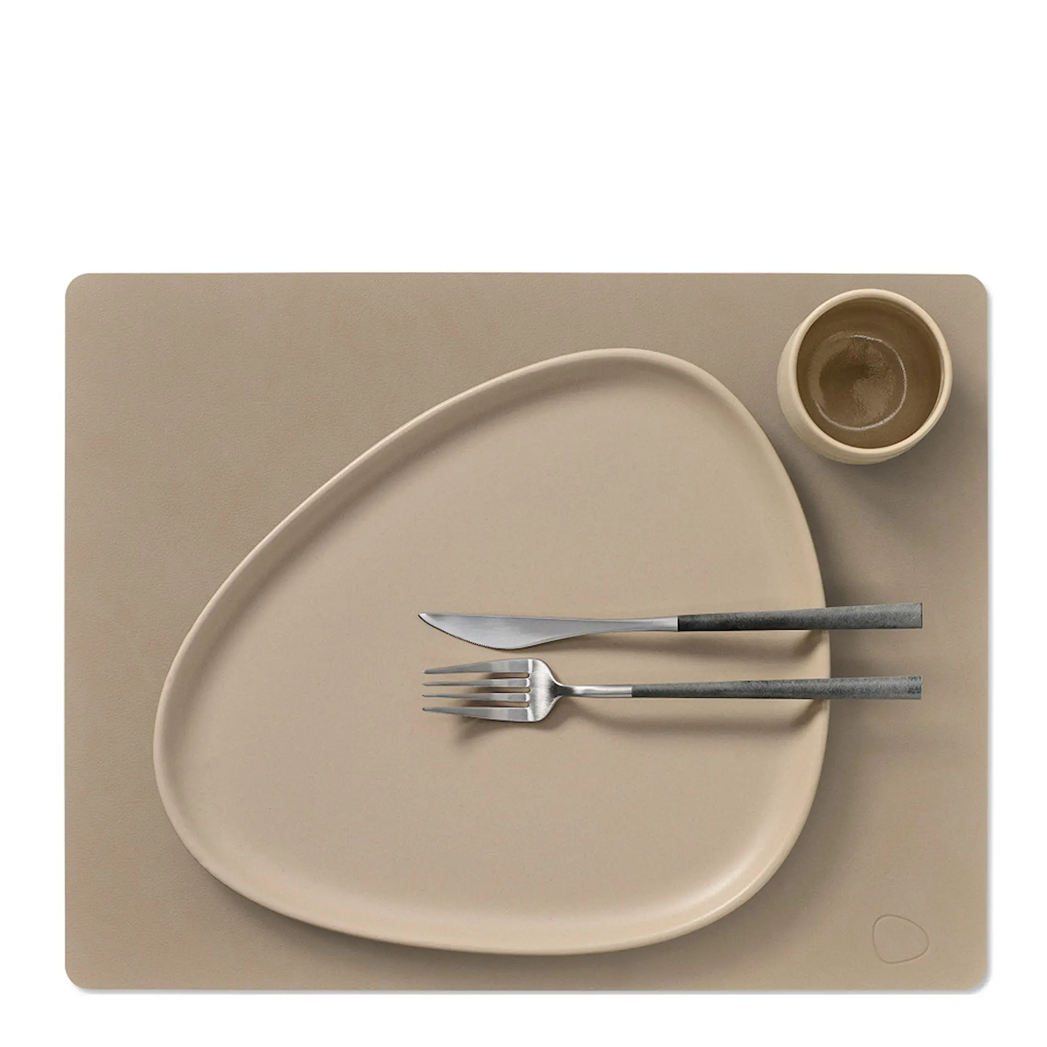 LIND DNA Nupo Square Bordstablett 35x45 cm Clay Brown