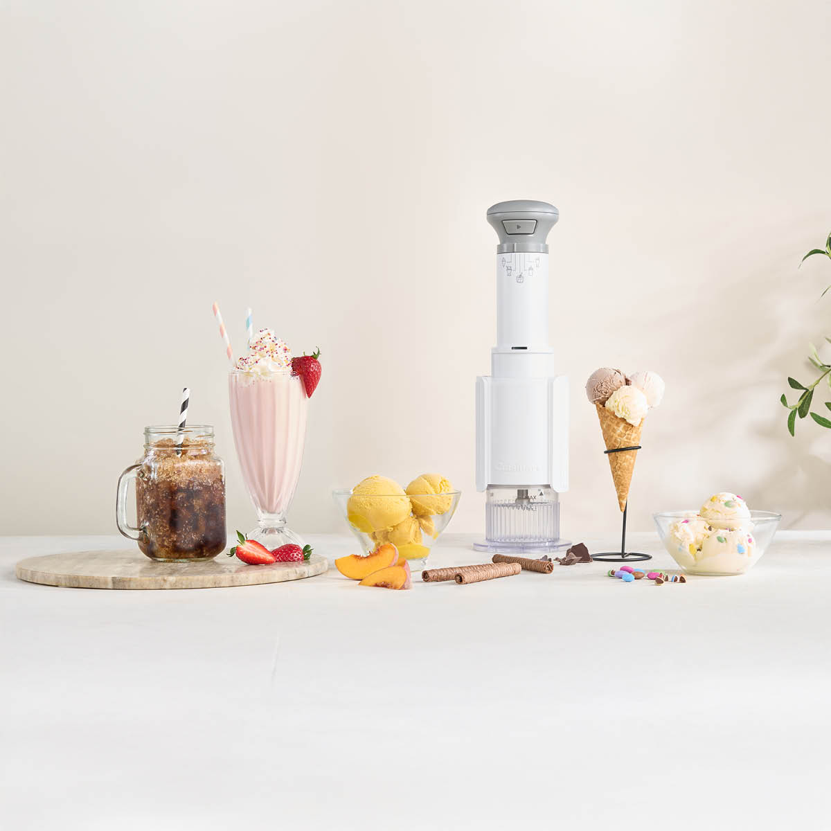 Cuisinart Freeze Wand glassmaskin ICEFD10E 250 ml vit