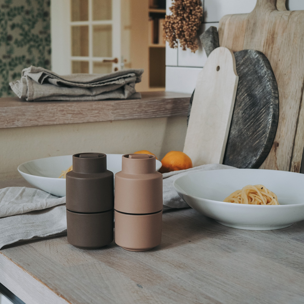 CrushGrind Billund Maustemylly 12 cm 2 kpl Brown