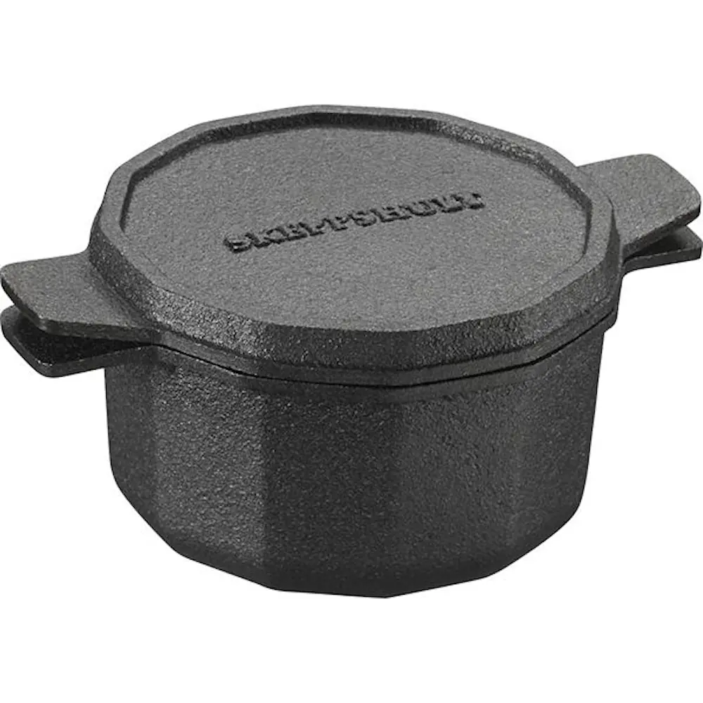 Järn by Note cocotte-støpejernsgryte mini 0,2L svart