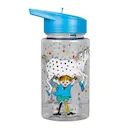 Pippi Långstrump vattenflaska 0,55 L Födelsedag blå