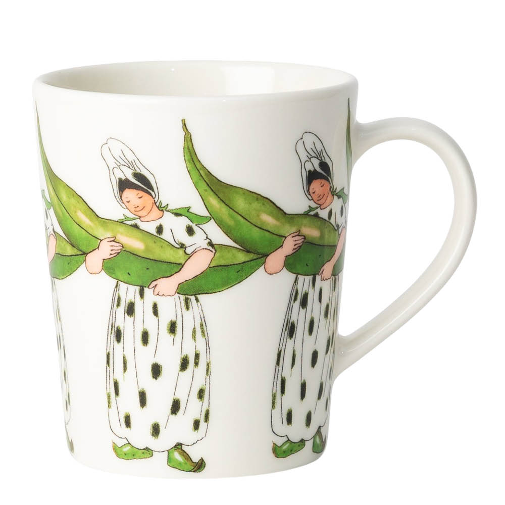 Design House Stockholm Elsa Beskow Muki 28 cl Mrs Broad Bean