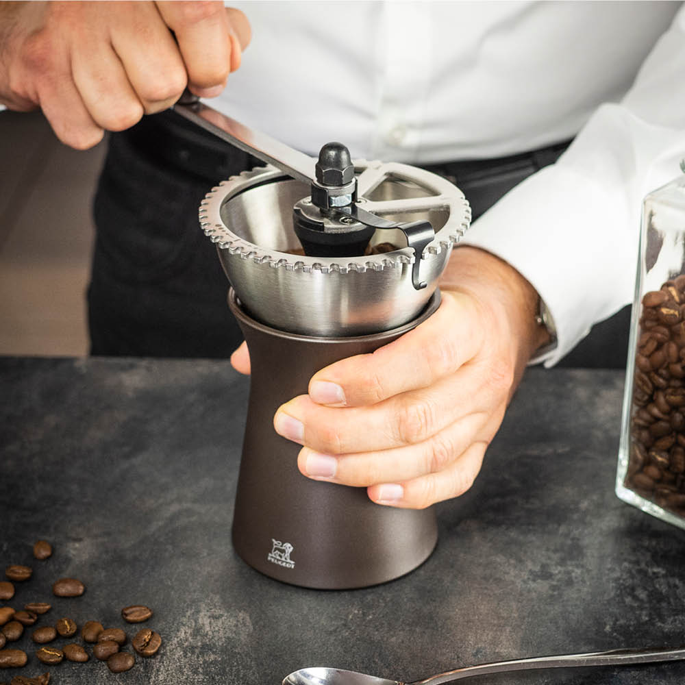 Peugeot Kronos manuell kaffekvern 19 cm sjokolade
