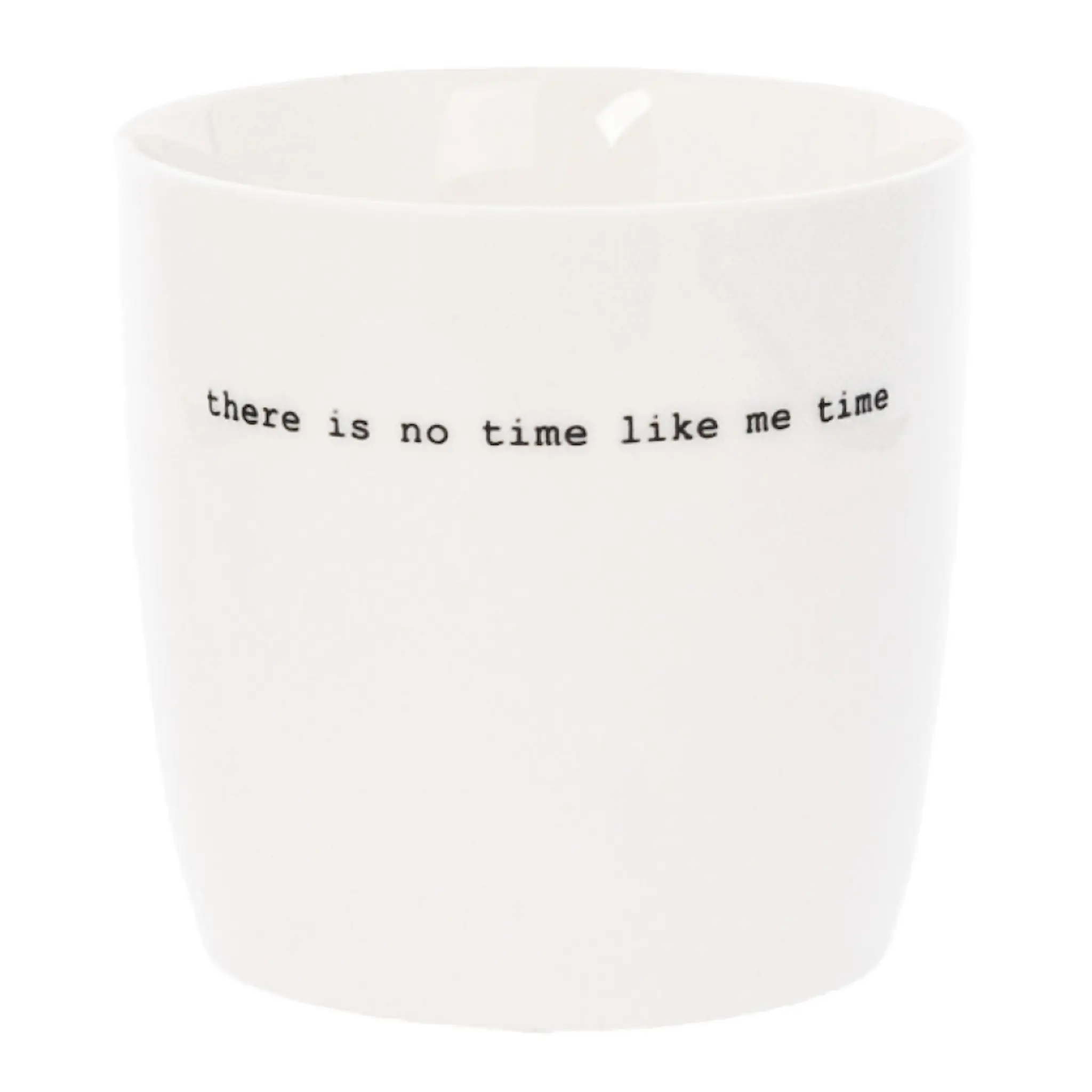 Sögne Home Sögne Mugg 30 cl There is no time like me time Vit