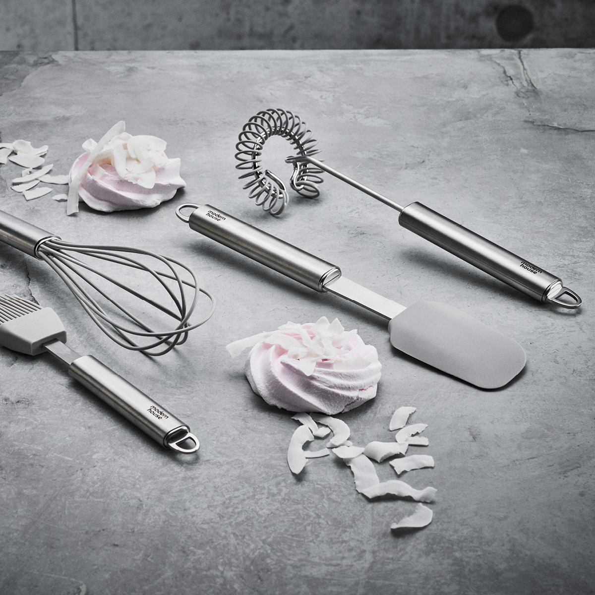 Modern House Chief slikkepott 27,5 cm stål/silikon