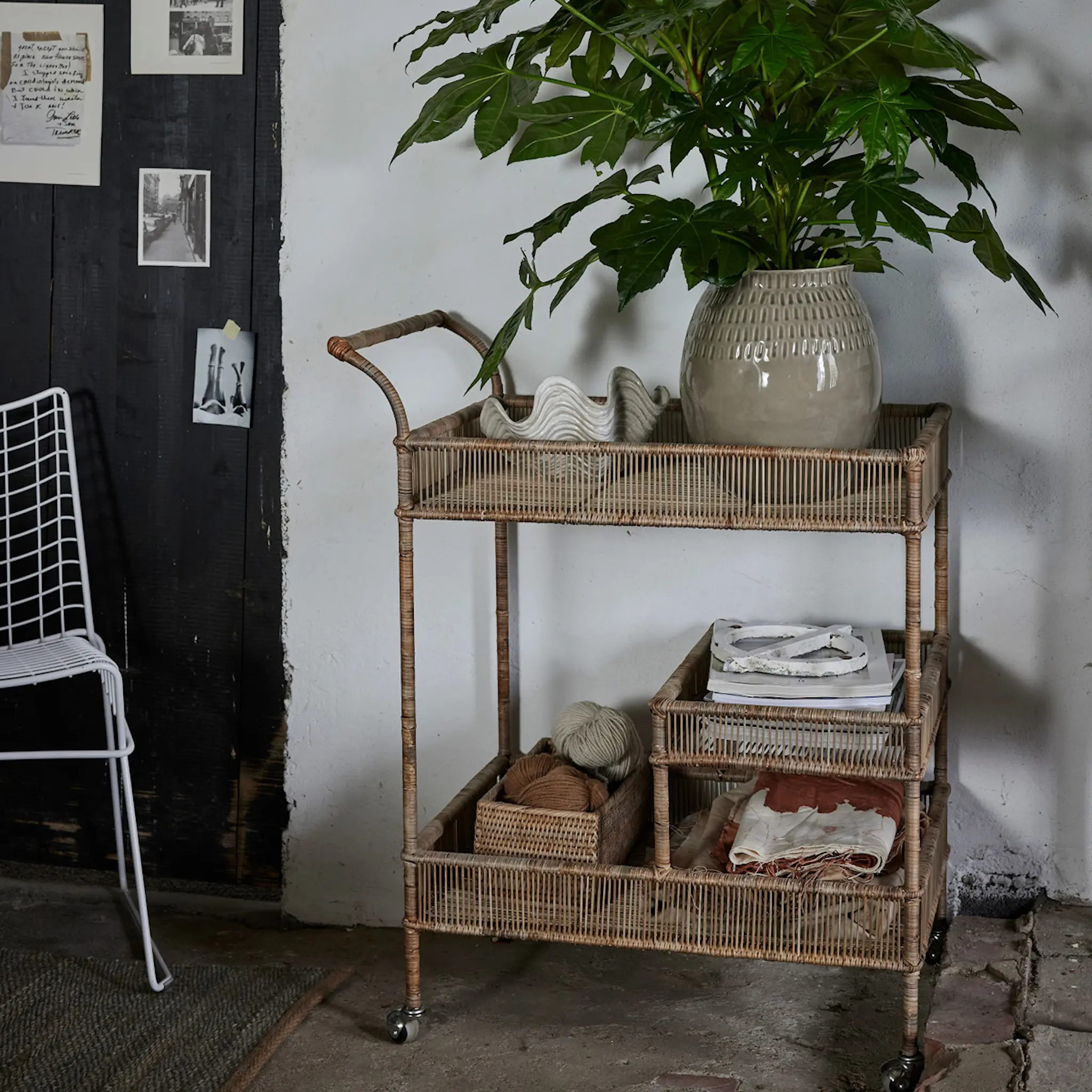 Lene Bjerre Norah serveringsvagn 90x46 cm