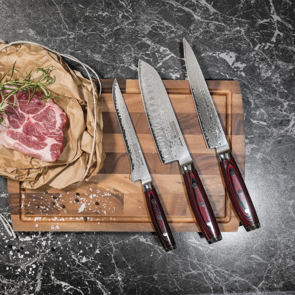 Yaxell Super Gou Trancherkniv 18 cm