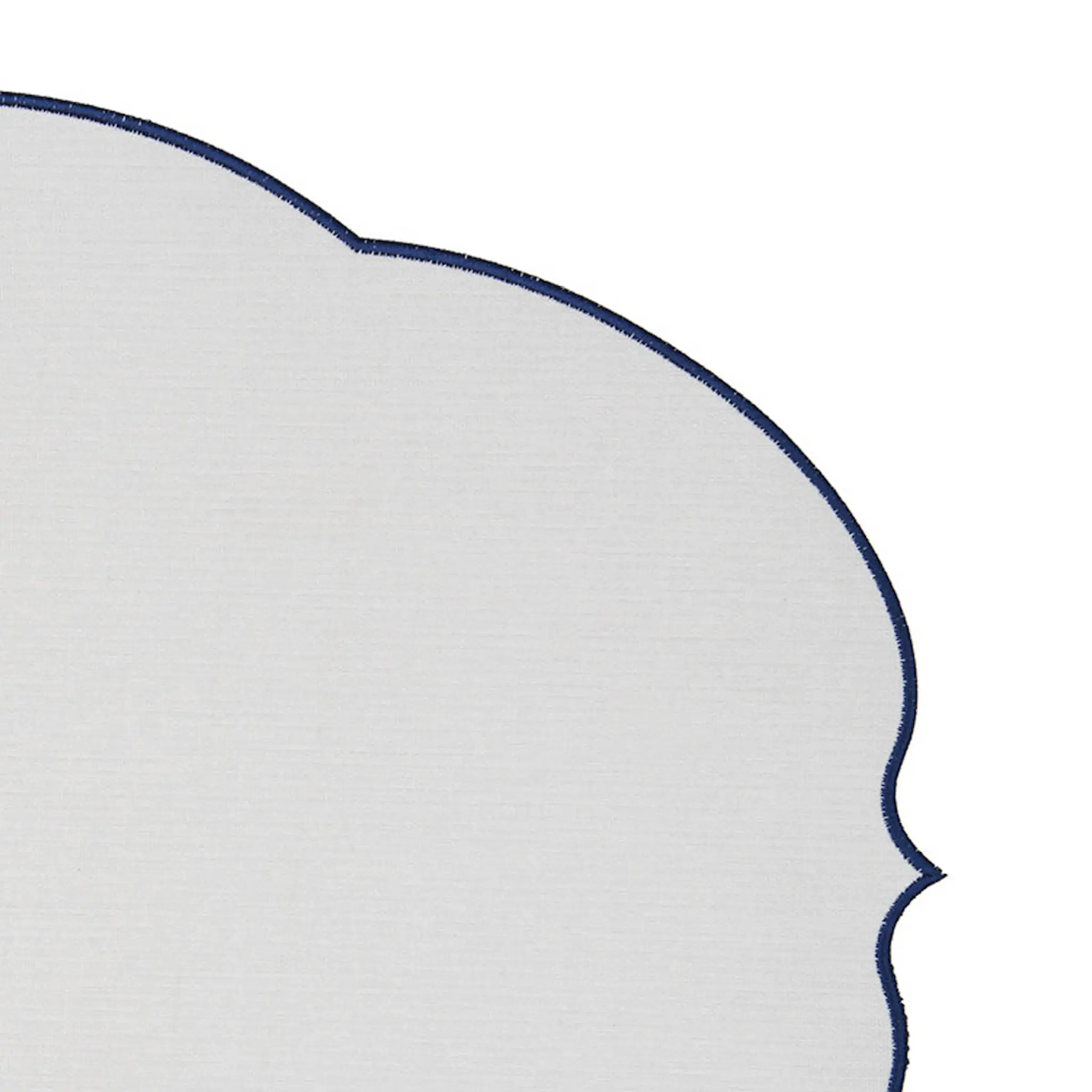 Guzzini Flowers bordstablett 36x49 cm vit