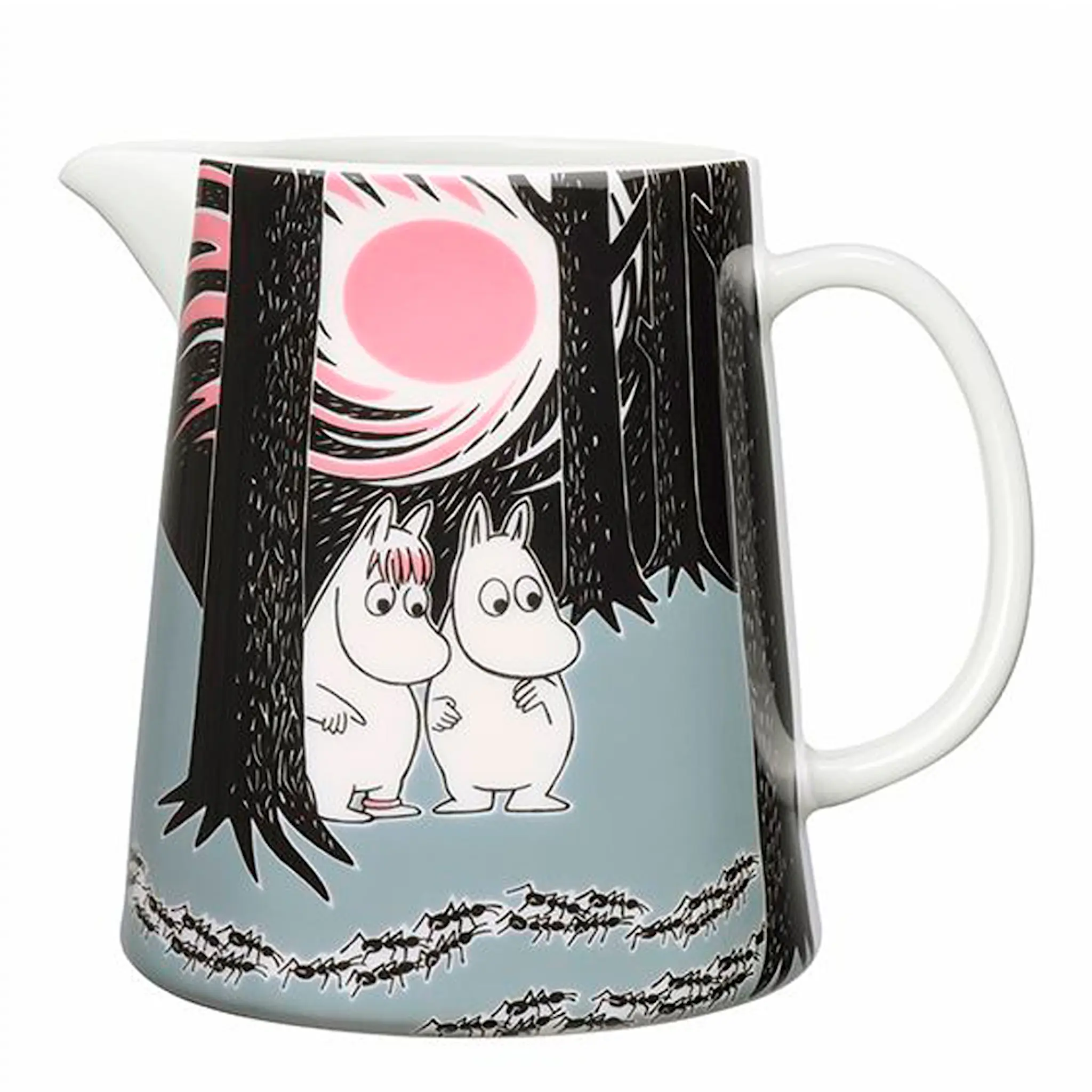 Moomin Arabia Mumin Kanna 1L Mumin Flyttar Grå