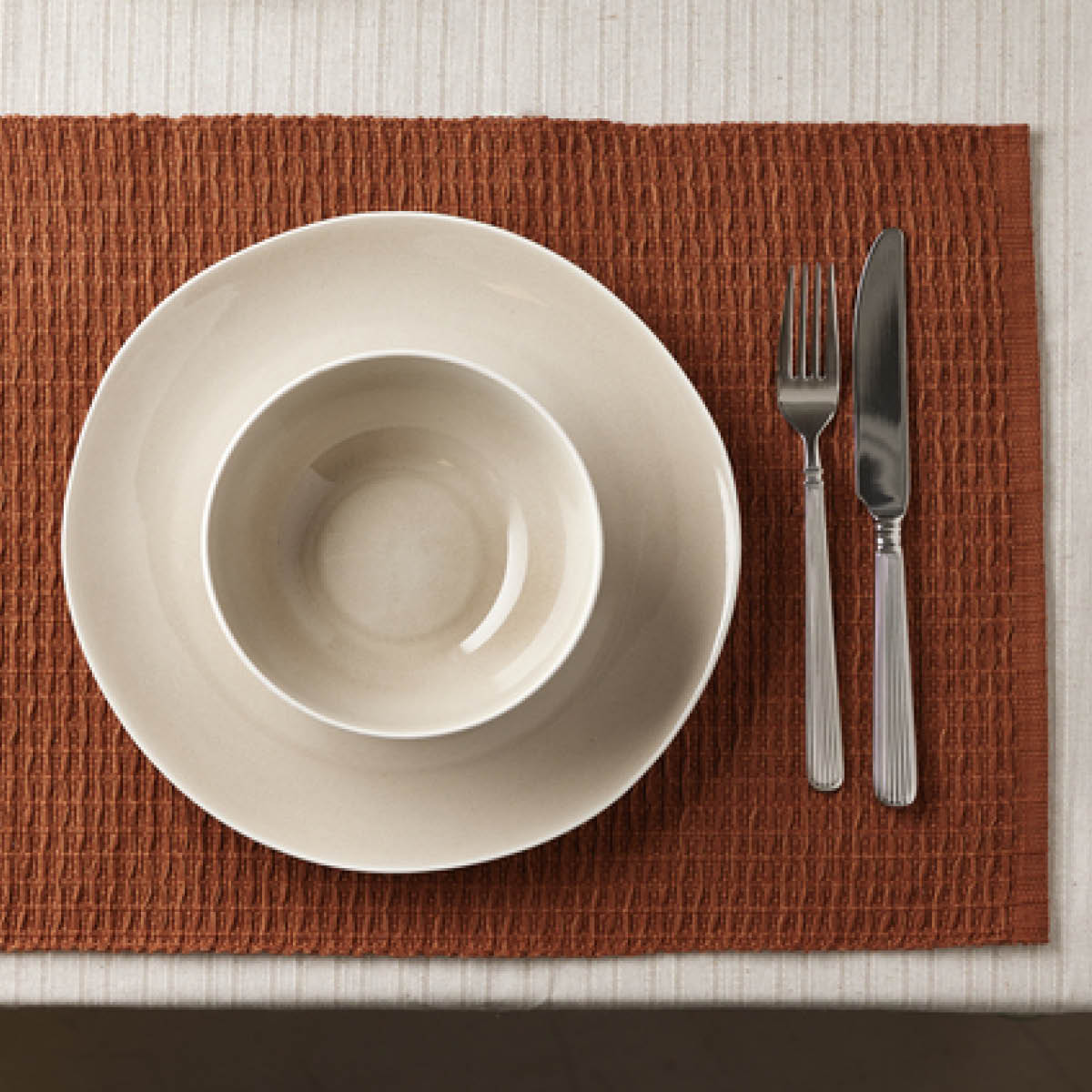 Holmen Sara bordstablett 33x48 cm terrakotta