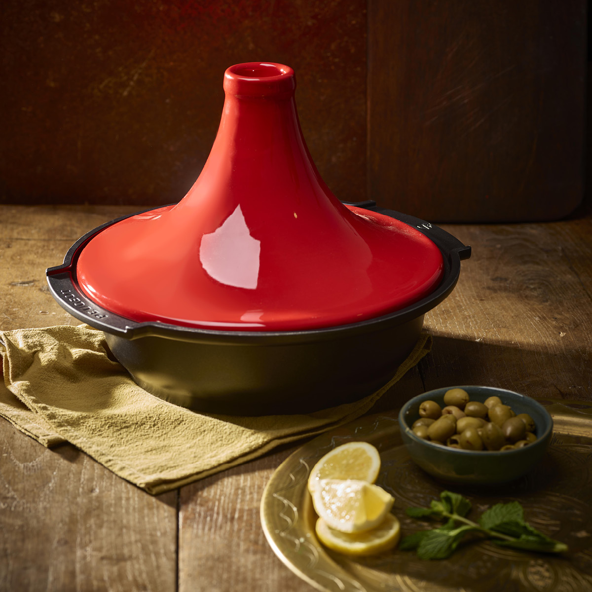 Peugeot Atlas Tagine 30 cm Red
