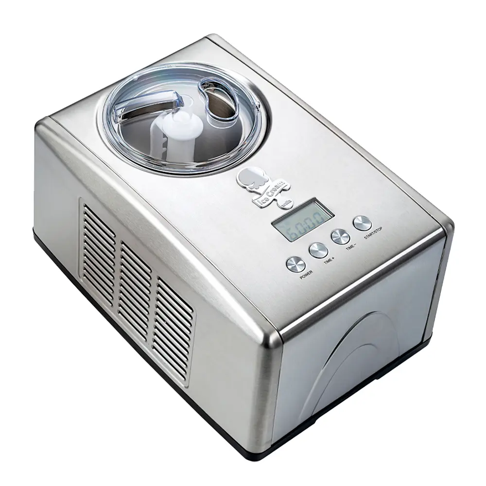 Jäätelökone Vanilla 1,5LICMS-C15 Hopea